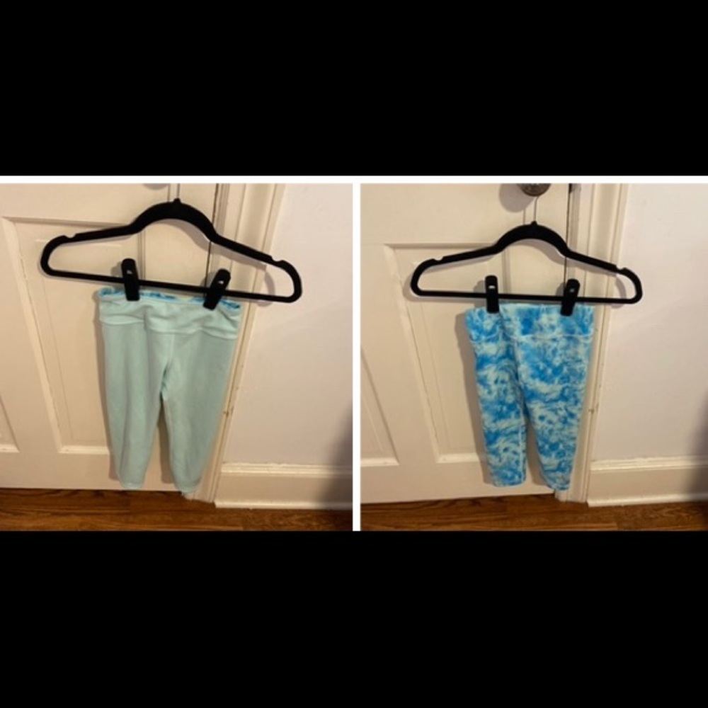 Reversible Umbro  girls cropped athletic  leggings